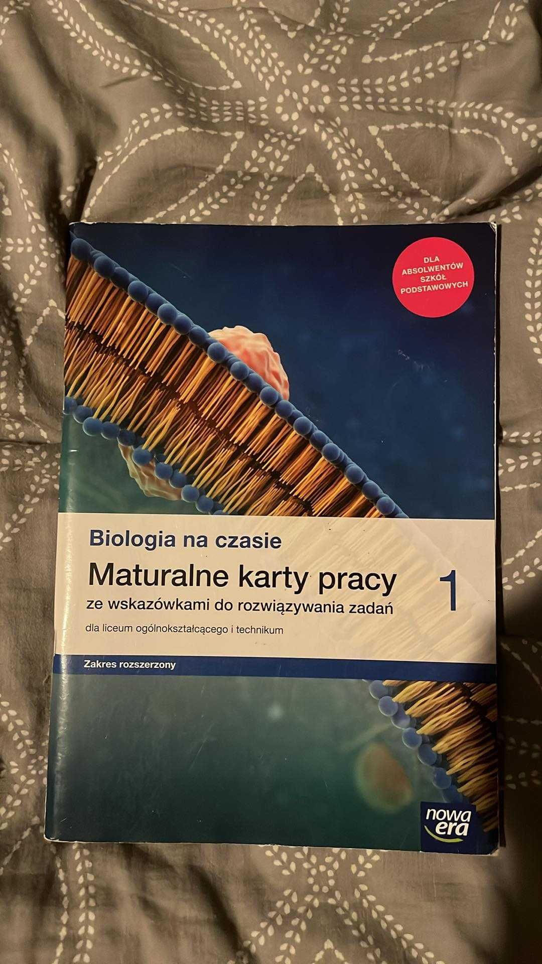 Biologia na czasie, ćwiczenia do klasy 1, poziom rozszerzony