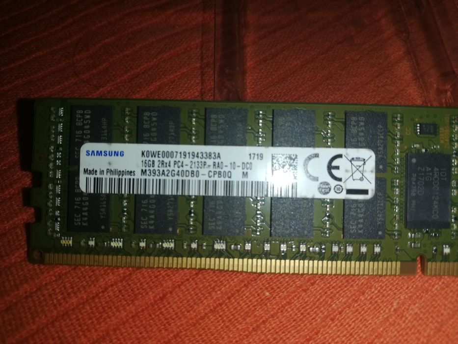 Memória RAM Samsung 16GB 2133 RDIM