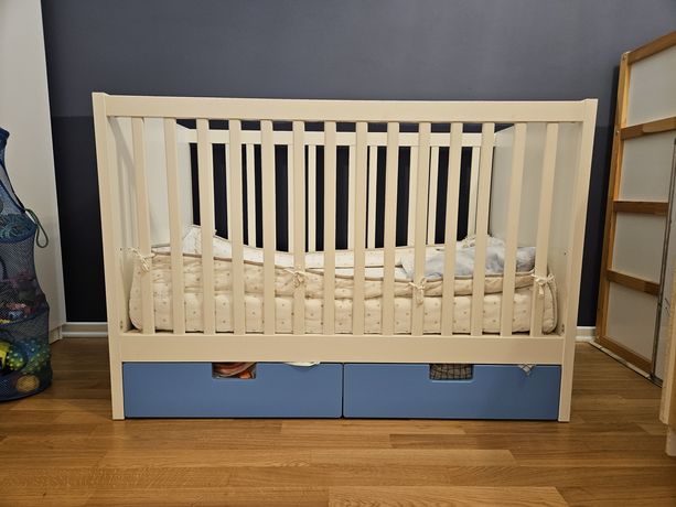 IKEA STUVA - łóżeczko dziecięce 120x60