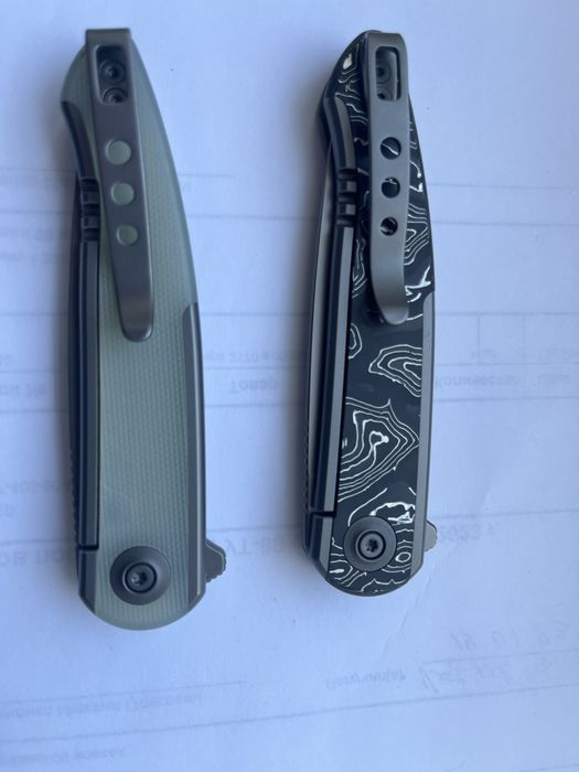 Складной нож We Knife Smooth Sentinel Aluminum