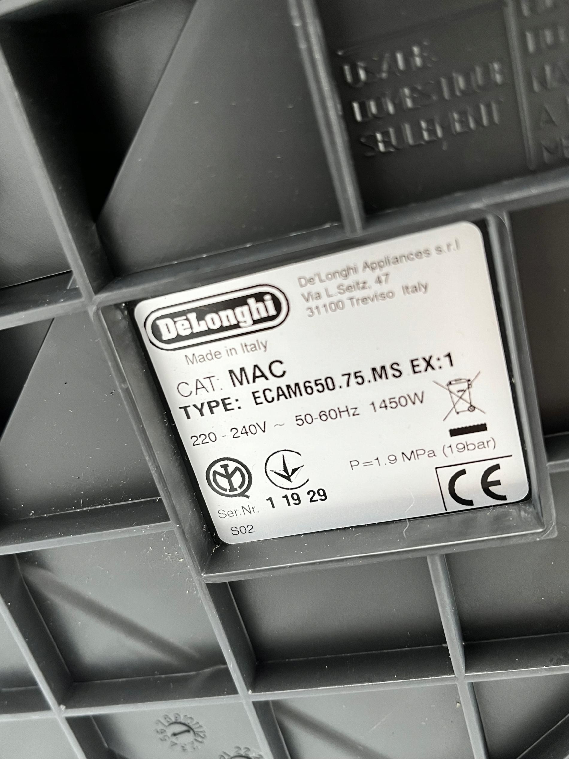 Automatyczny ekspres De'Longhi Primadonna Elite ECAM650.75.MS