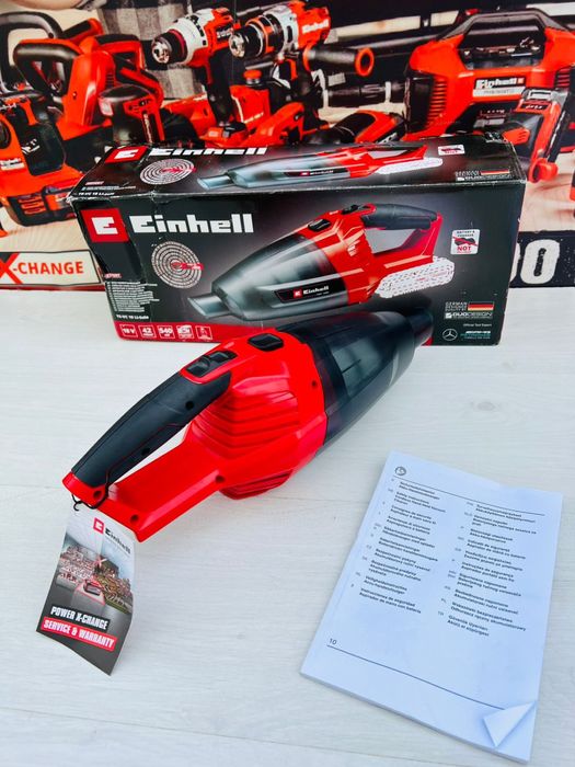 Пилосос акумуляторний Einhell TE-VC 18 Li Solo з Німеччини