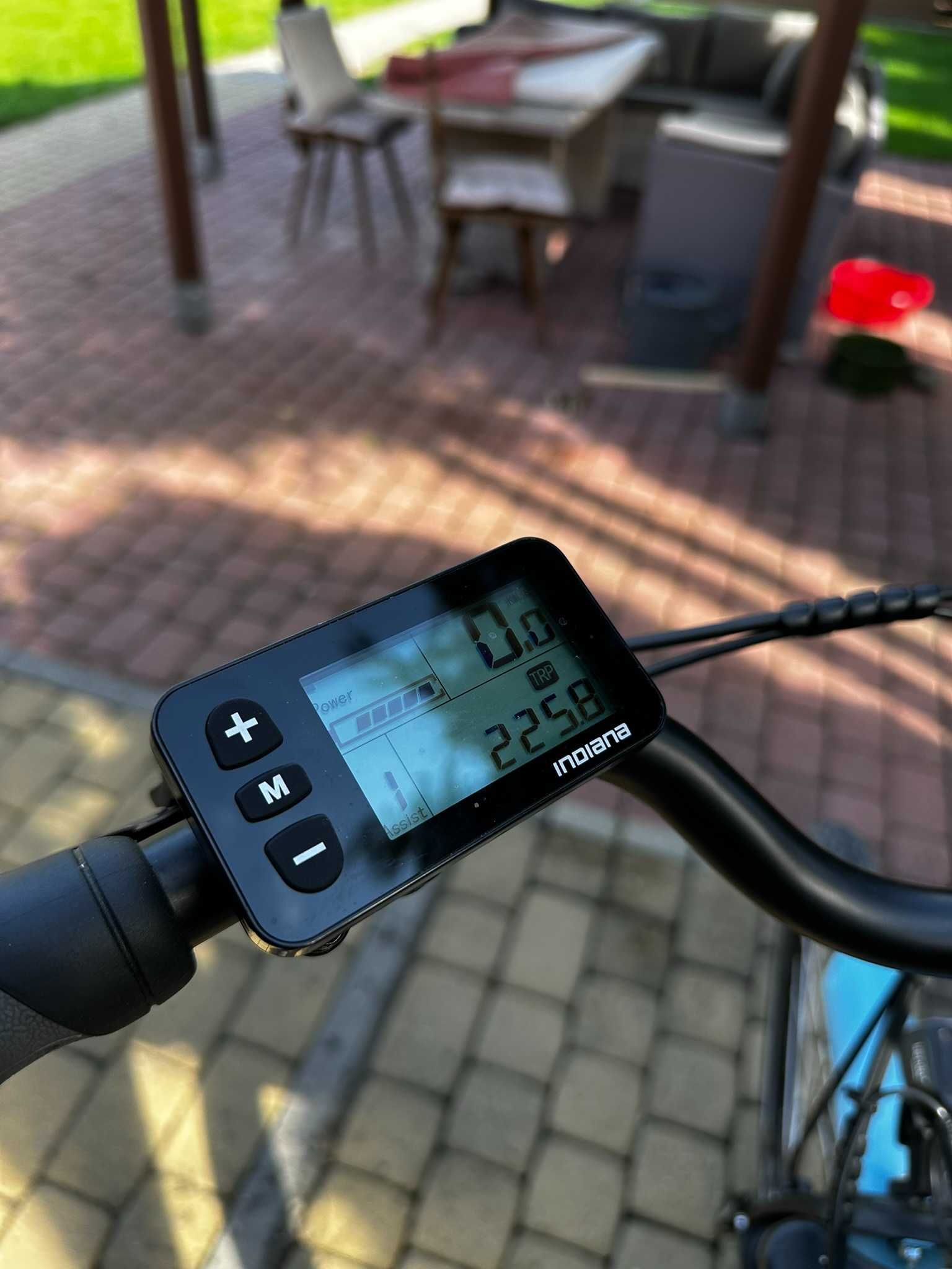 Rower elektryczny INDIANA E-Cruise rama 17 cali koła 28 cali gwarancja