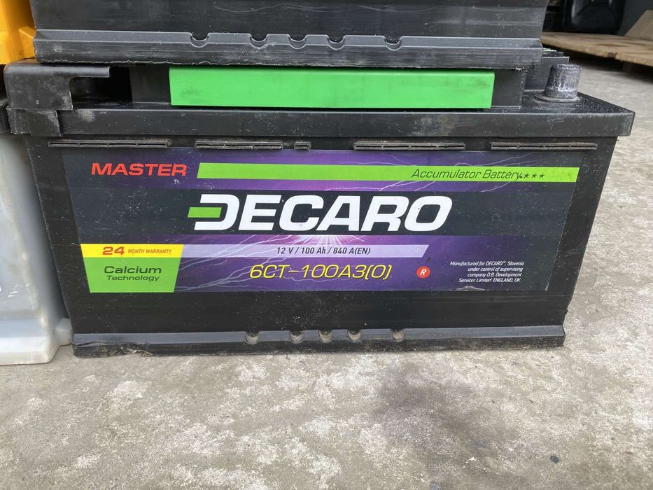 АКБ, Акумулятор 100 АГ, вживаний, перевірений, абсолютно робочий