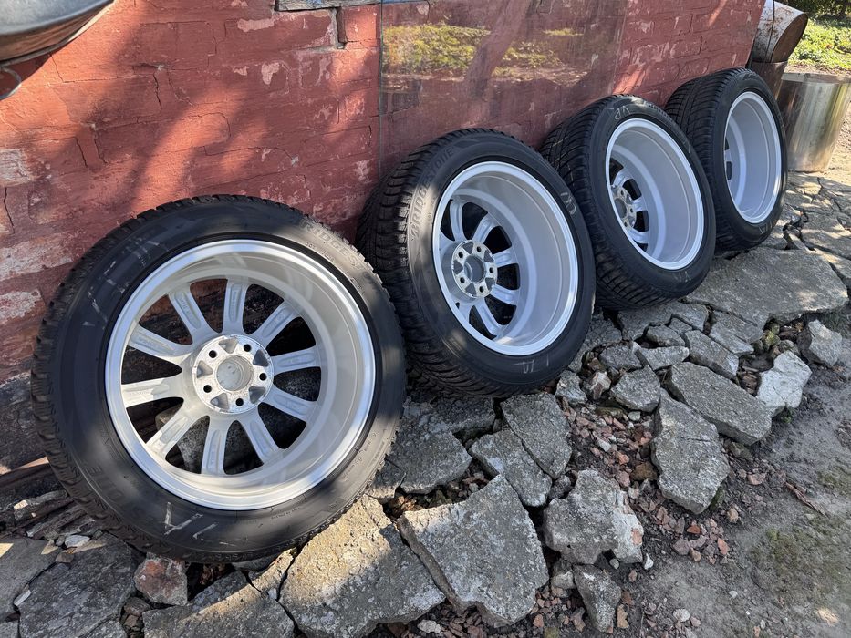 Диски Audi R17 + резина зима Bridgestone Blizzak LM001 225/55 R17