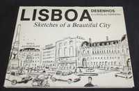 Livro Lisboa Sketches of a Beautiful City