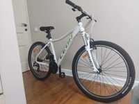 Велосипед Leon HT-LADY White/Green 26" рама - 17.5" 2021