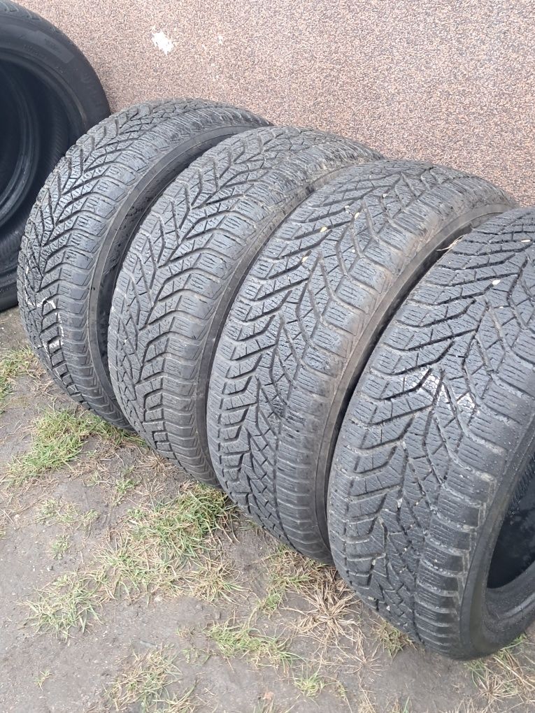 195/55 R16 87H M+S - Yokohama W Drive  ~7,5mm - 23/2016- jak  nowe-4sz