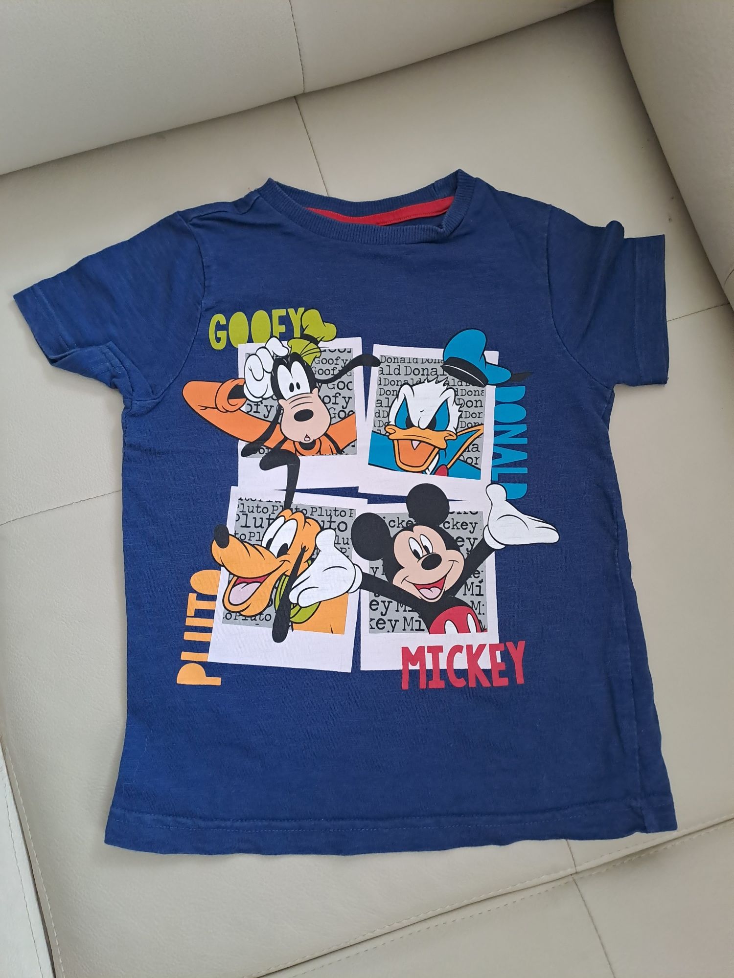 PODKOSZULKA t-shirt DISNEY Micky Pluto Goofy Donald stan b.dobry
