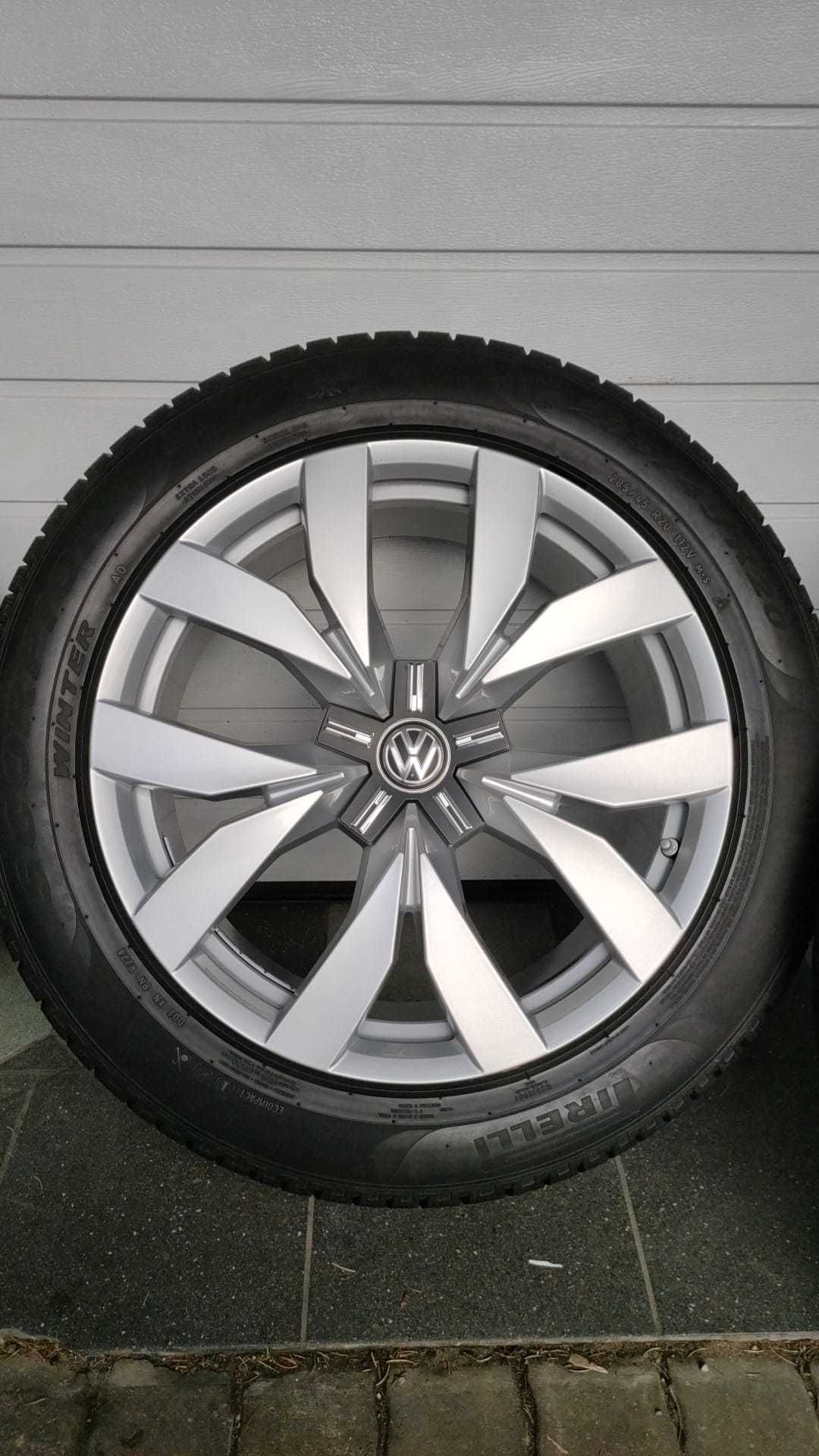 Koła Vw Touareg III Audi 20'' 5x112 opony zima 285/40/20 (OL1564)