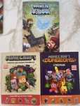 MINECRAFT стикербуки и книга комикс
