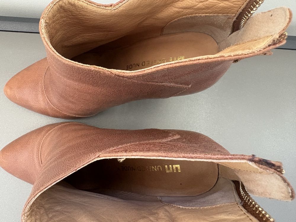 Botins castanhos United Nude 37