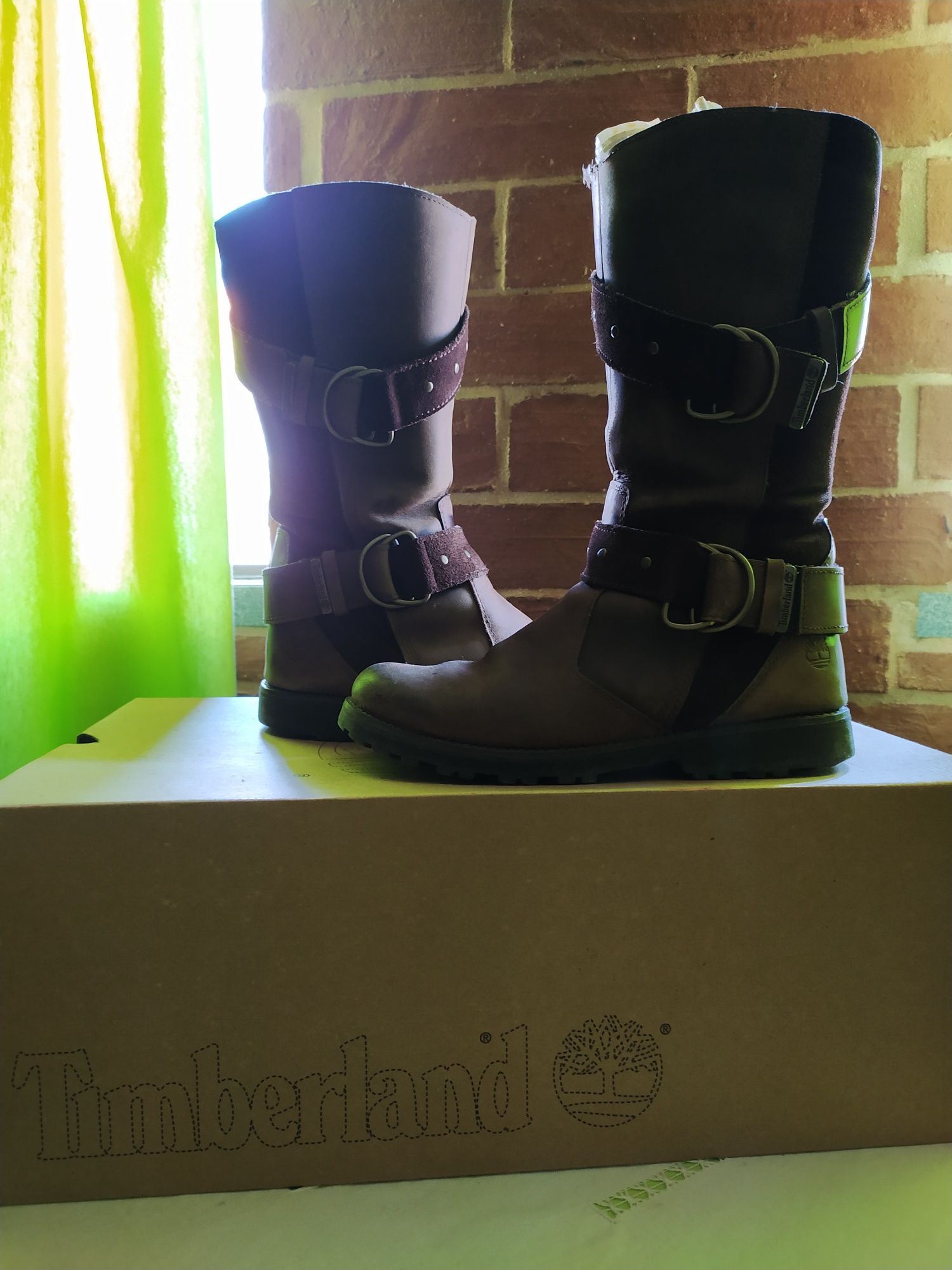 Botas Timberland em pele n37meio