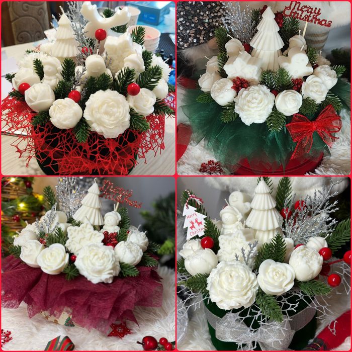 Świąteczne Świece sojowe