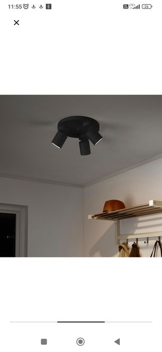 Lampa sufitowa IKEA NYMANE