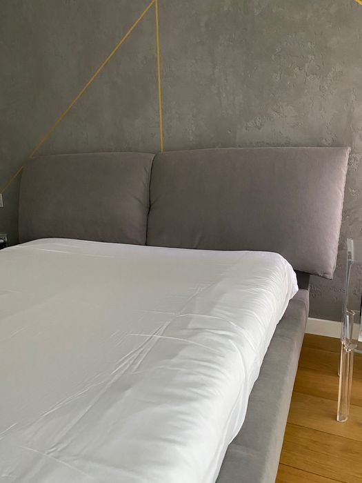 Łóżko tapicerowane 140cm MaxFliz