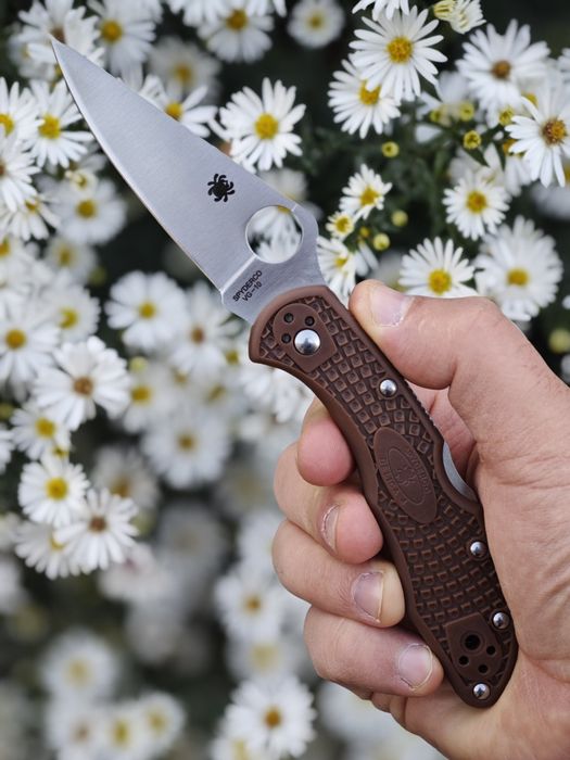 Spyderco Delica 4 D2, средних размеров, на каждый день, легенда edc