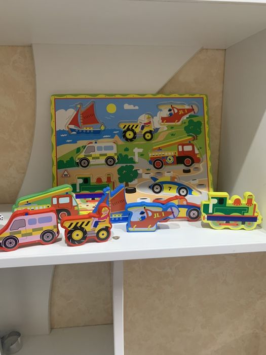 Дерев'яна рамка пазл