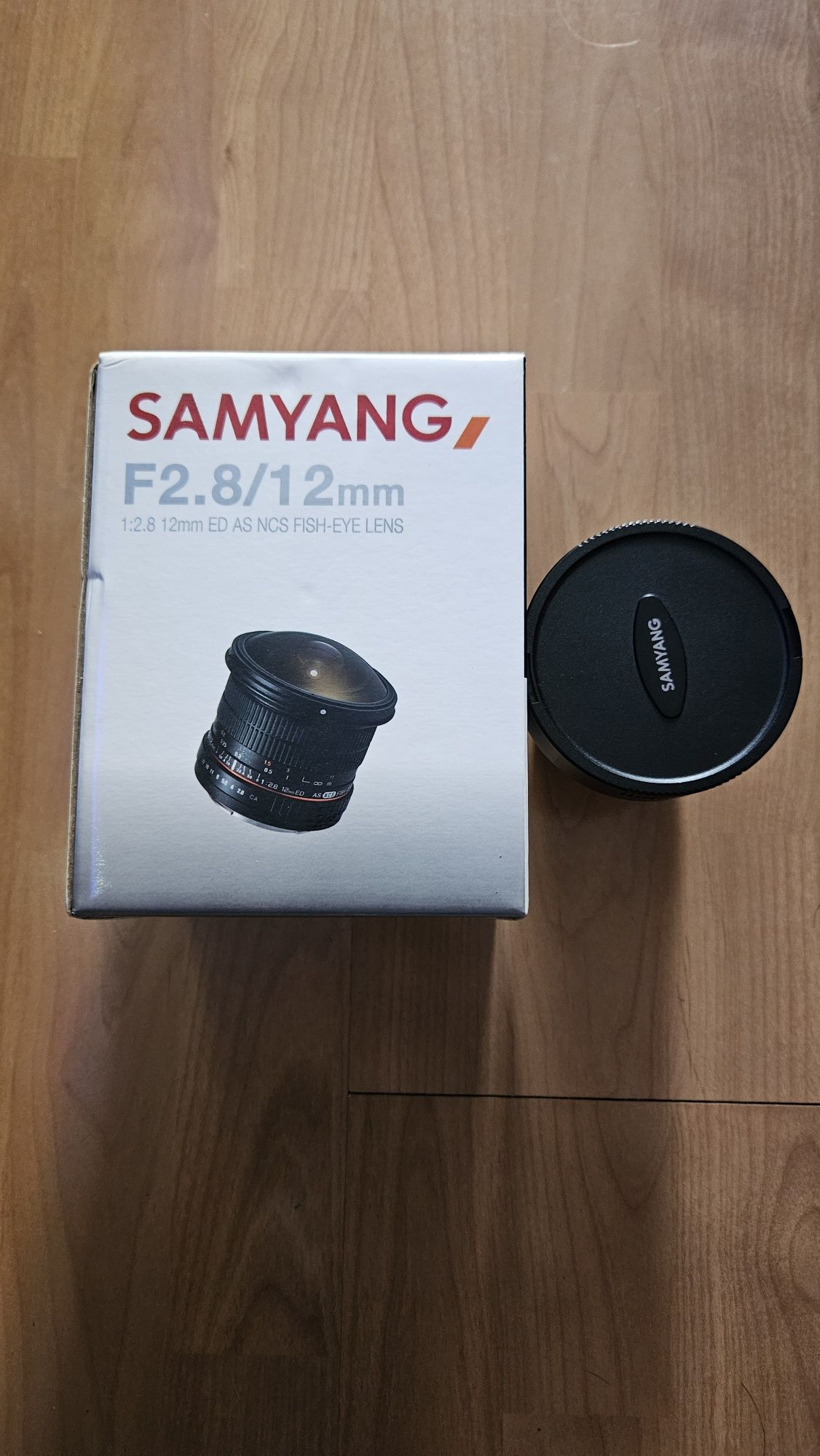 Lente SAMYANG 12MM F2.8 ED AS NCS FISH-EYE (FULL FRAME) CANON (EF)