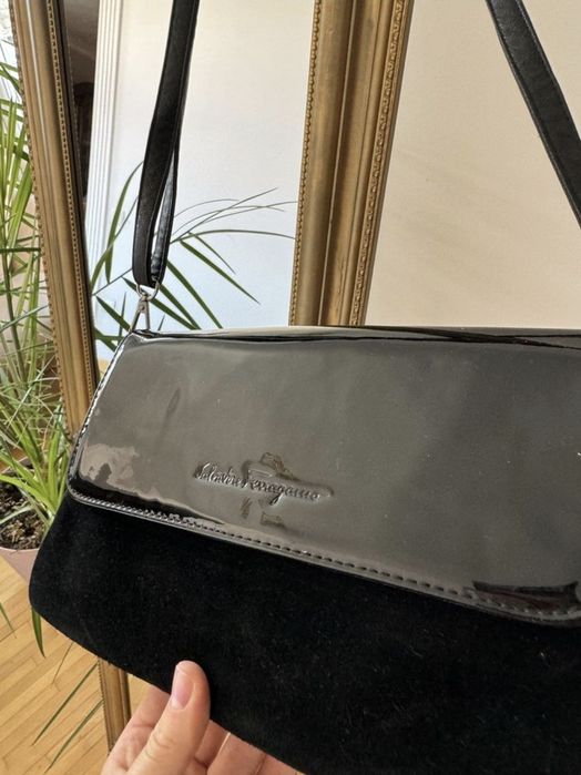 Сумка 2в1 Salvatore Ferragamo як нова натуральна шкіра