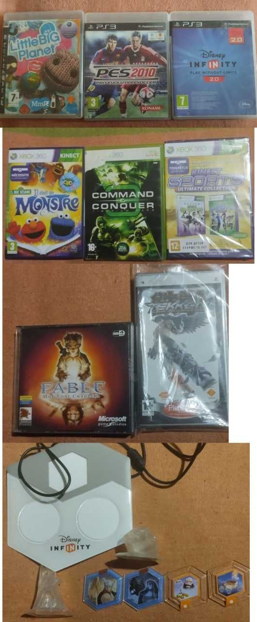 Игры и аксессуары для консолей, PSP, Xbox 360, PS3, PC, Disney