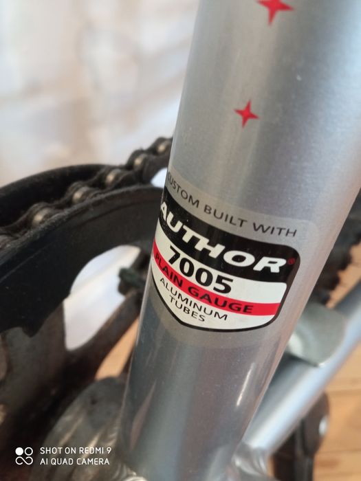 Lekki rower dziecięcy Author Cosmic Junior 20 cali aluminium stan dobr