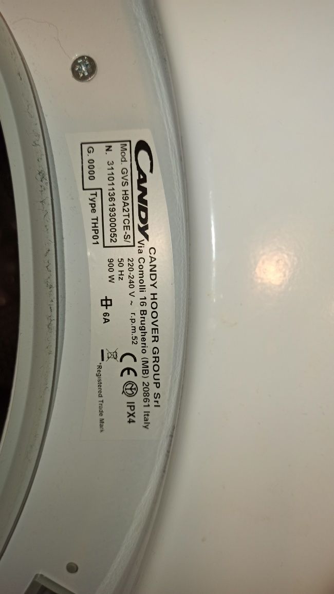 Suszarka Candy GVS H9A2TCE-S