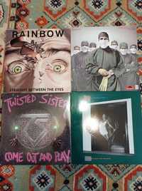 Виниловые пластинки Rainbow 1981/1982/1983, Twisted Sister 1985