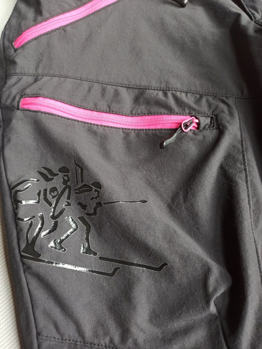 Bergans Okla spodnie trekkingowe rozmiar S damskie kolor grafitowy