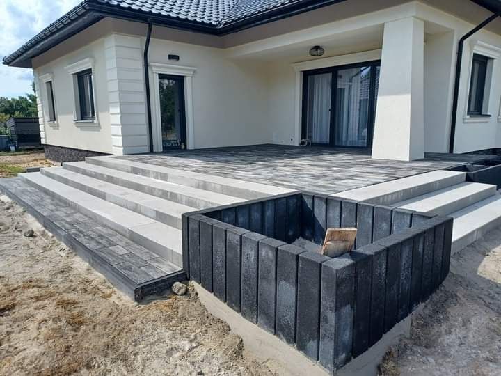 Usługi  brukarskie, Układanie  kostki, brukarz, bruki brukarstwo.