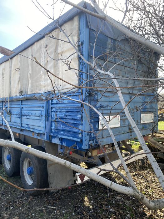 Продам полуприцеп бортовой зерновоз на подушках