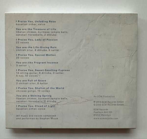 Stephan Micus – Panagia | CD