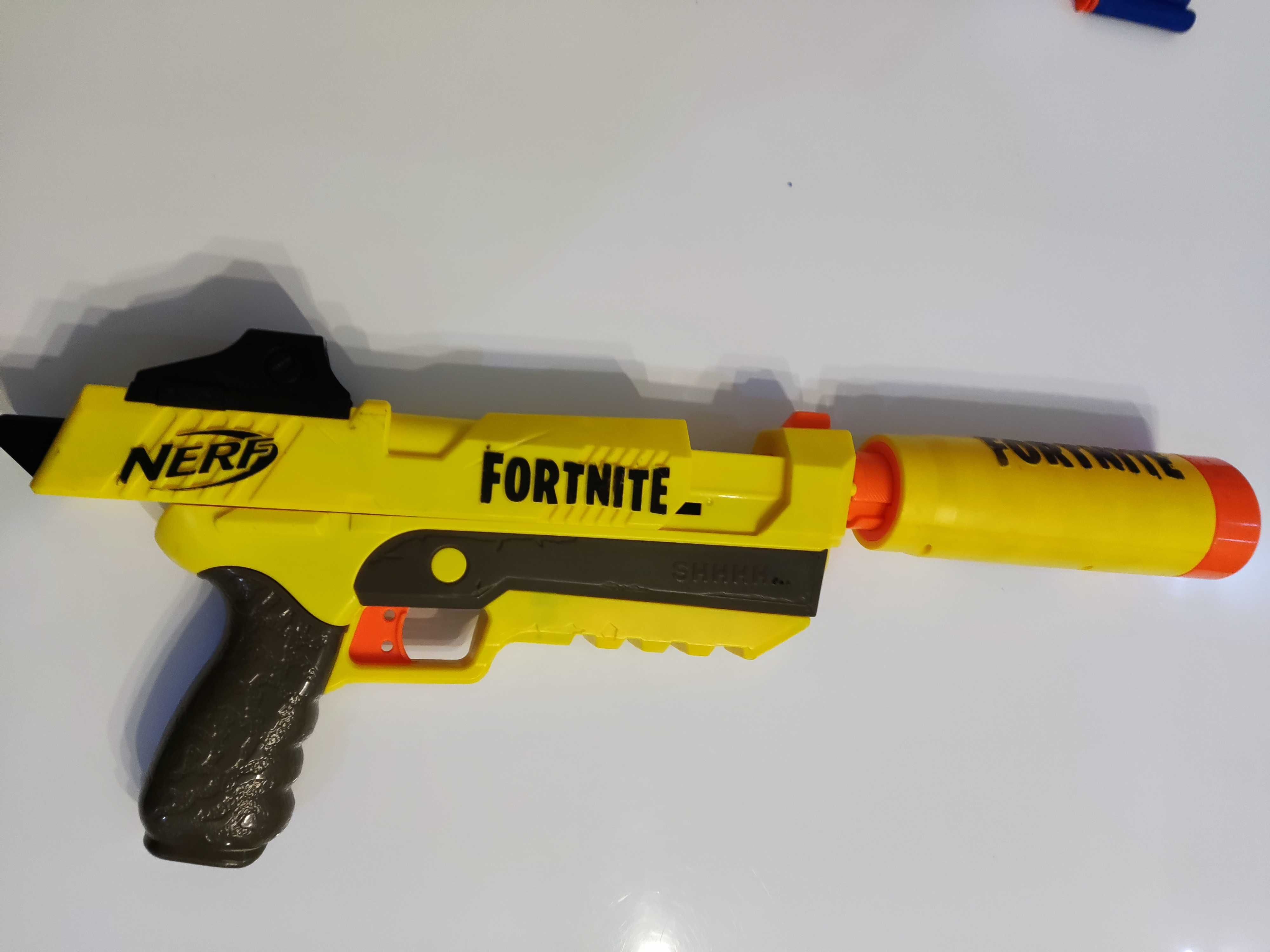 Pistolety NERF Fornite, Elite Triad EX 3, Modulus + Worek + strzałki