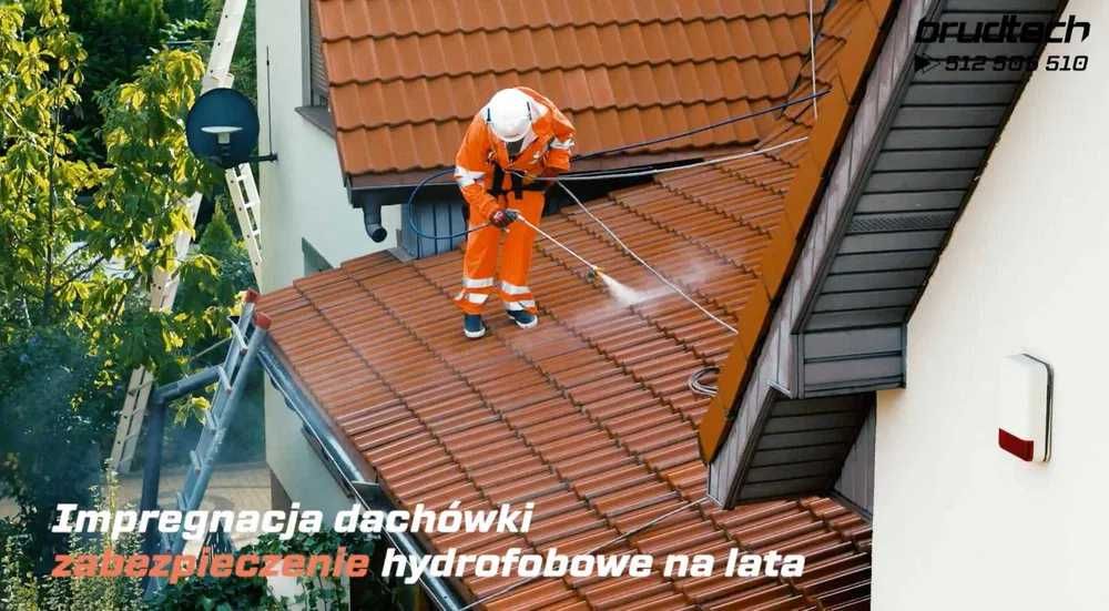 Mycie, czyszczenie, impregnacja: dachów, elewacji, kostki brukowej
