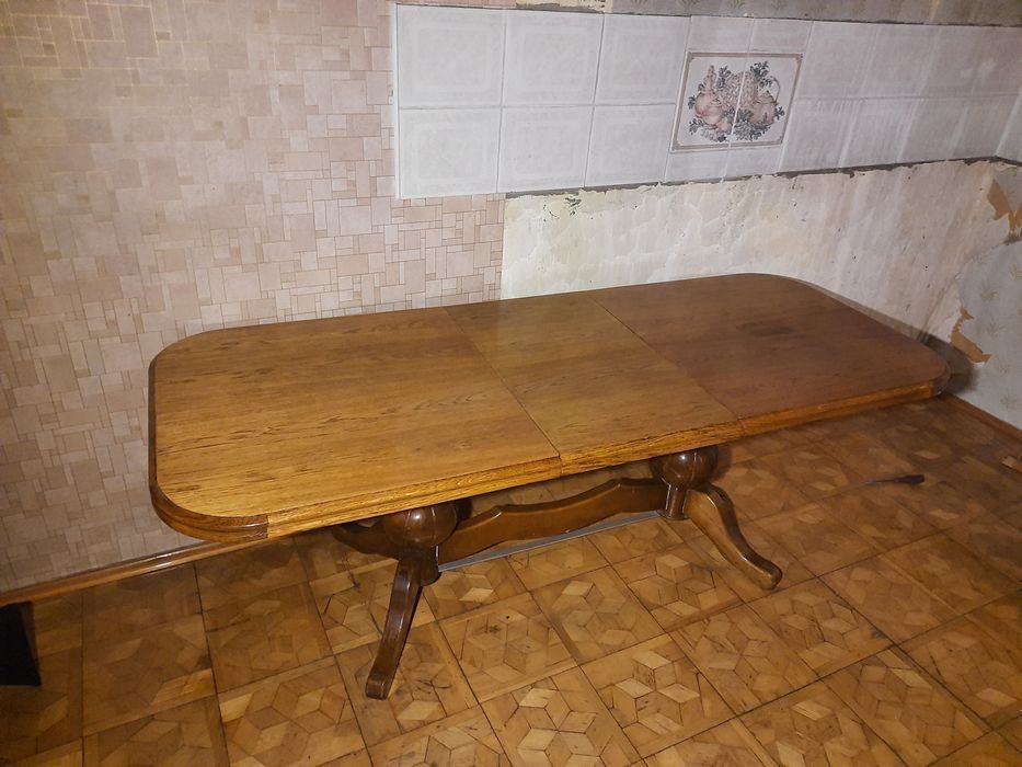 Stół drewniany - rozkładany