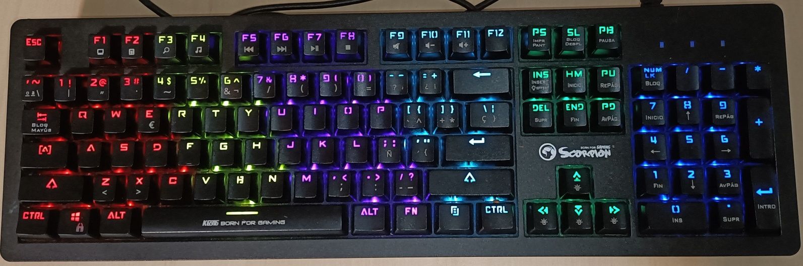 Teclado Gaming Mecânico