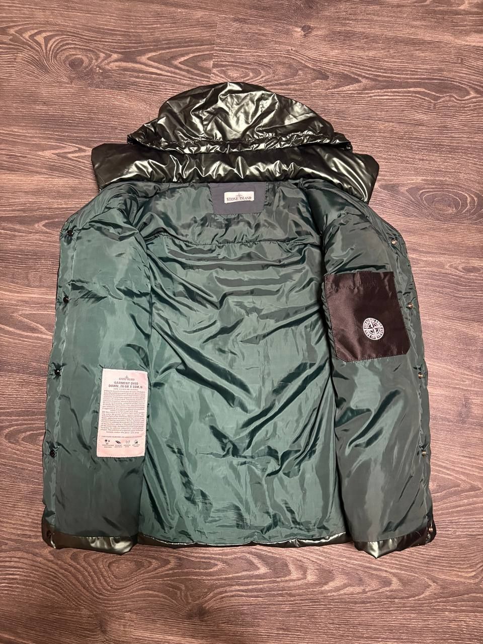 пуховая жилетка Stone Island Garment Dyed нейлоновая оригинал!!!