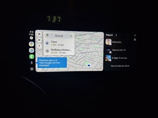 Auto radio MP5 GPS Android CarPlay iPhone + câmera de marcha trás