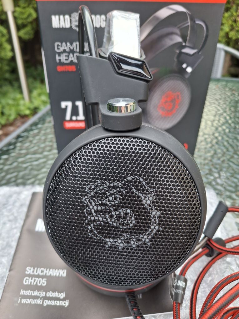Słuchawki Gaming Headset GH 705 7.1 surround MAD DOG