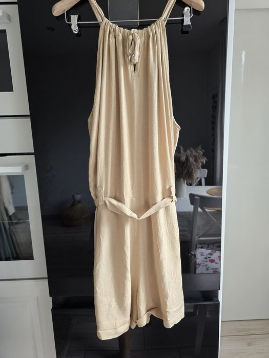 Kombinezon boho naturalny len r.44