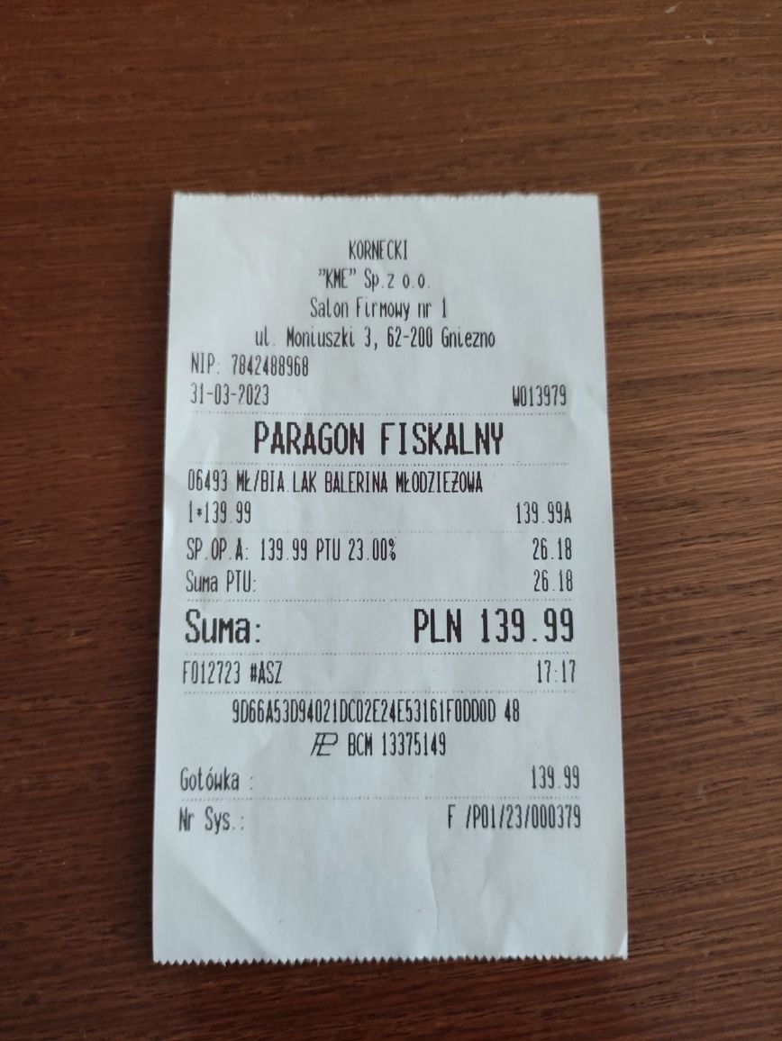Buty dziewczęce komunijne r. 37
