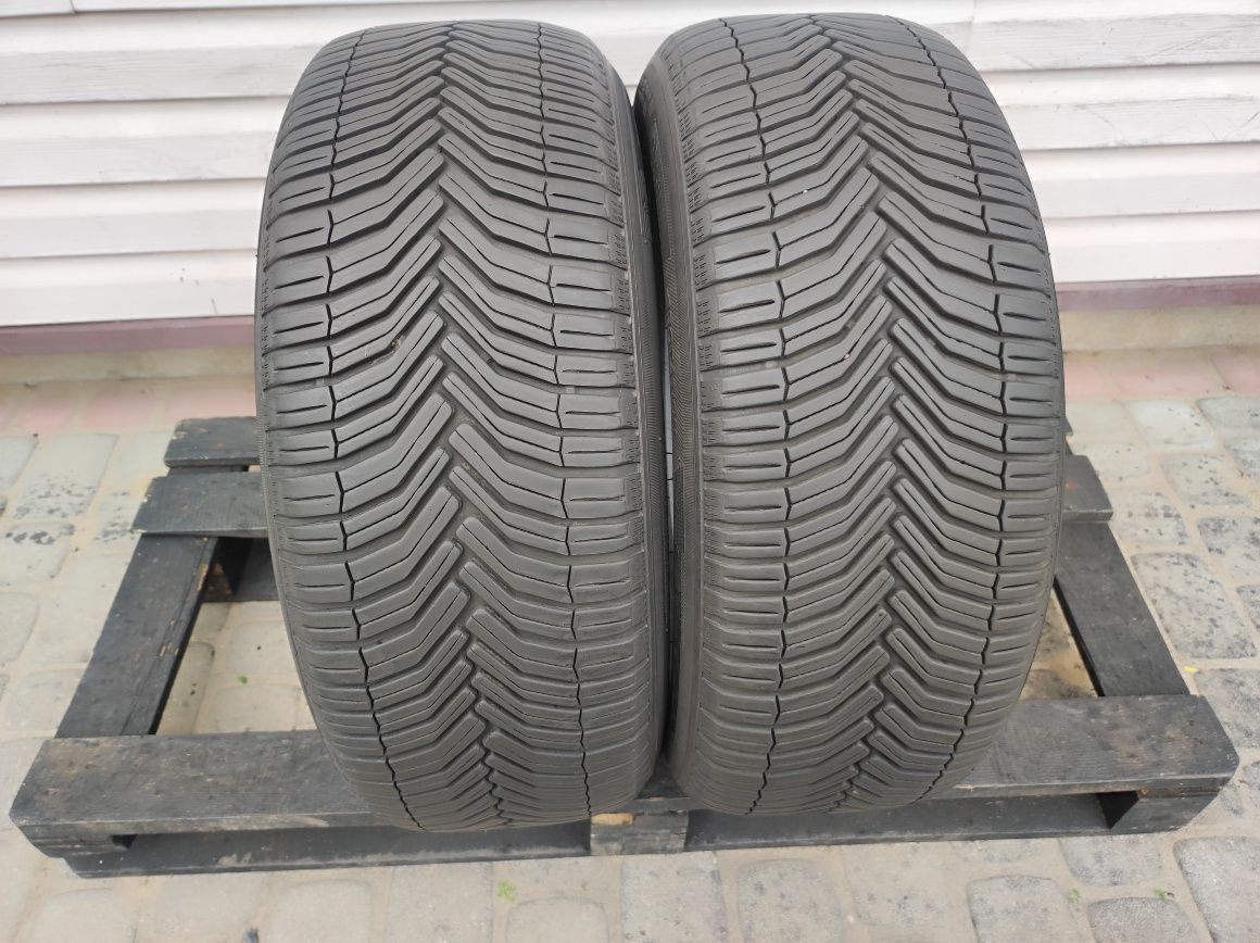 225.55.16 Dwie opony Wielosezonowe Michelin Crossclimate dot 2020