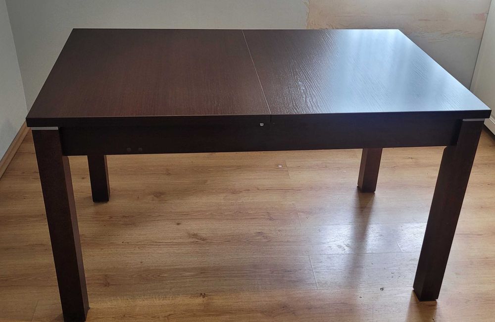 Stół  brązowy rozkladany 130×80