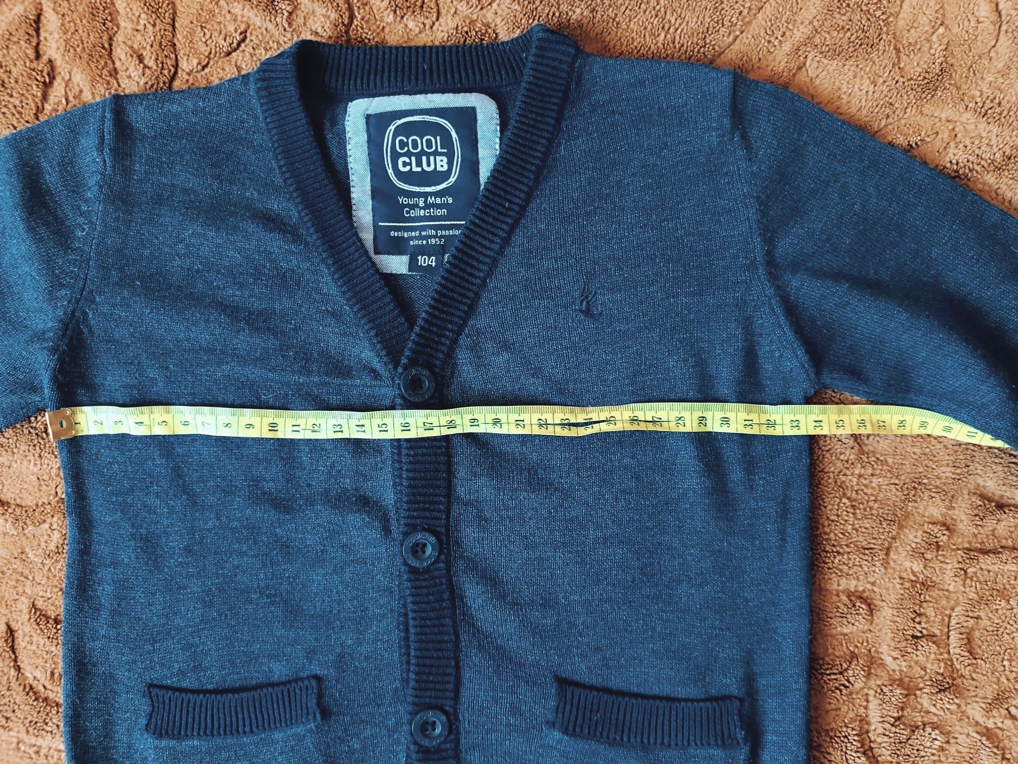 Elegancki sweterek dla chłopca 104 Smyk