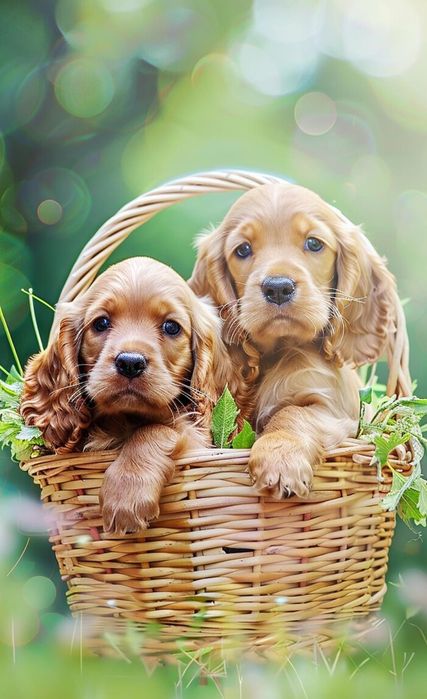 Англійський кокер-спаніель — руді дівчатка, створені для любові.