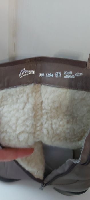 Сапоги женские, натуральная кожа кожа 40-41  размер