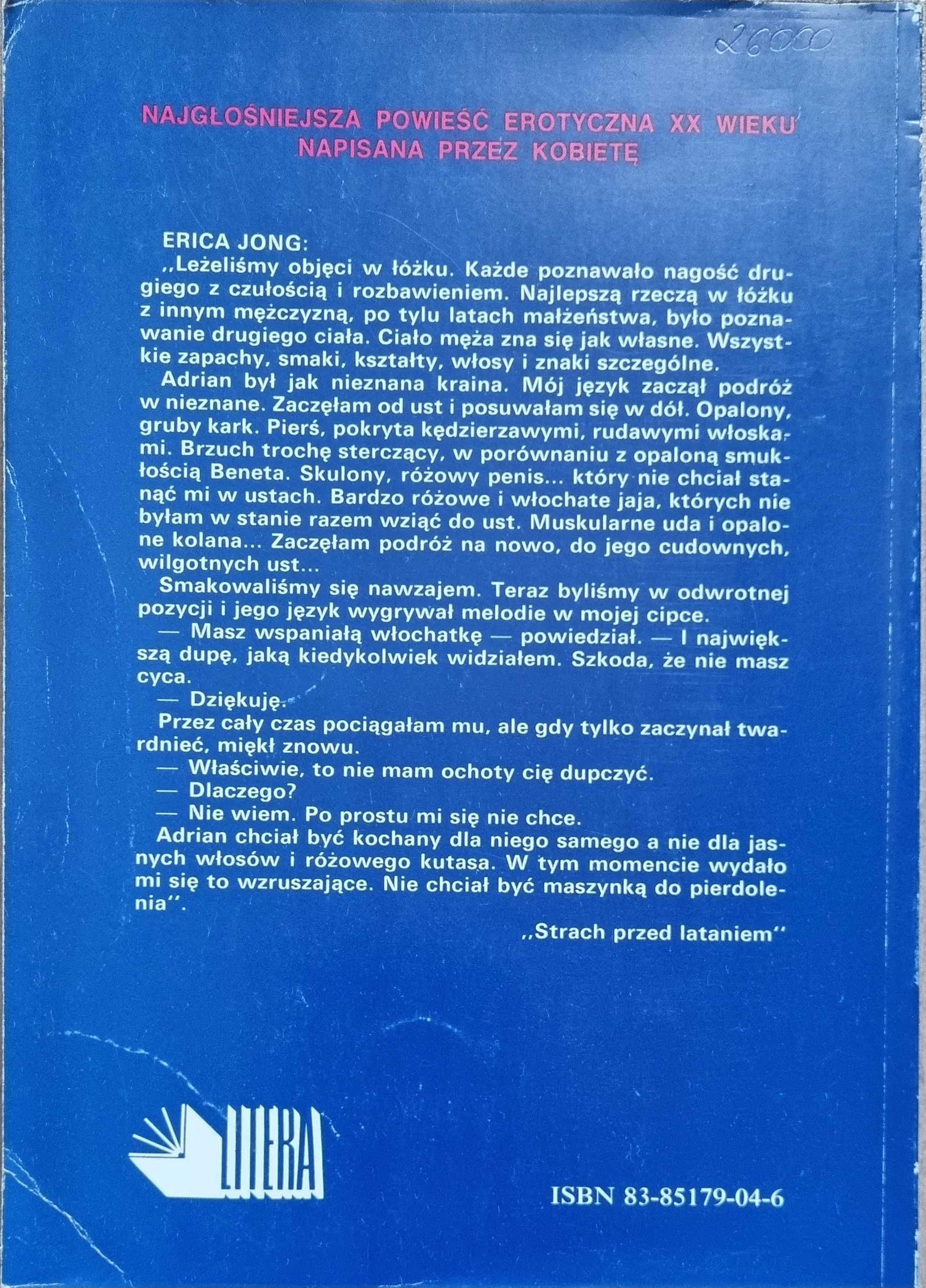 Strach przed lataniem - Erica Jong