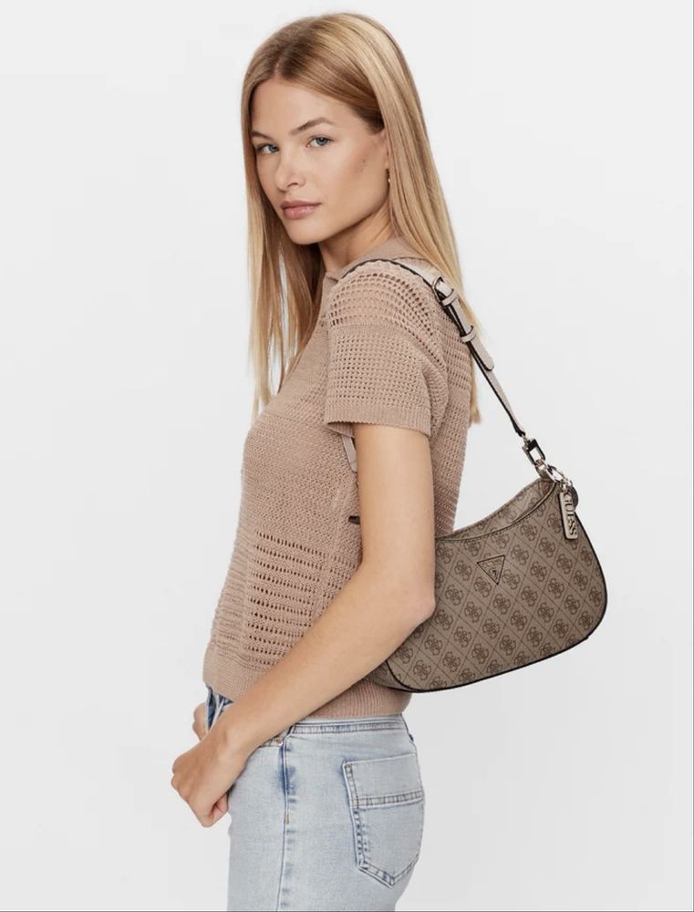 Жіноча сумка guess noelle латте