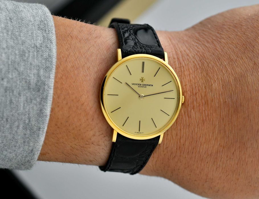 Zegarek VACHERON CONSTANTIN Patrimony - Złoto 18k - Mechaniczny -Retro