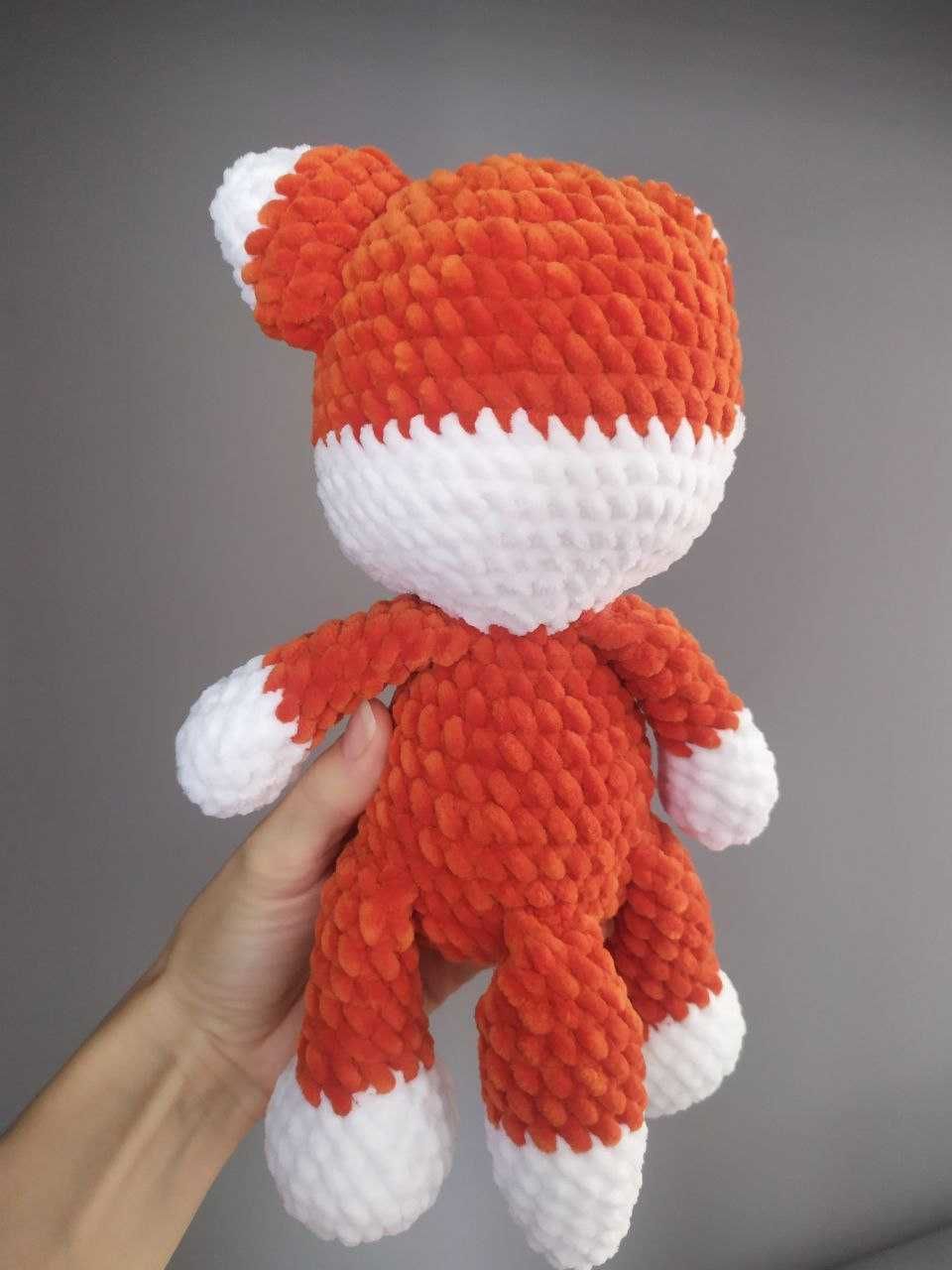 Lis pluszak na szydelku Amigurumi Handmade